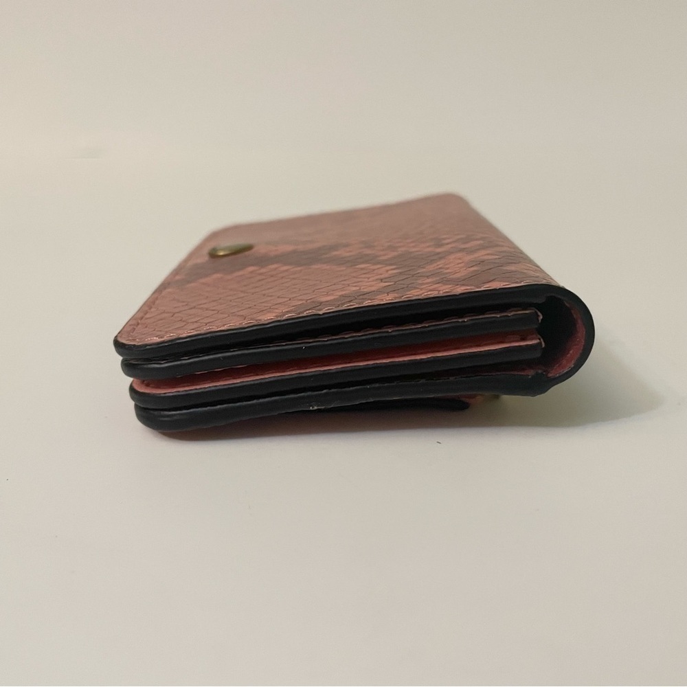 Fossil Snake Print Pattern Small Wallet - Picture 6 of 16